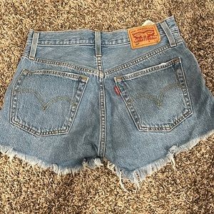 levi’s denim 501 shorts W25